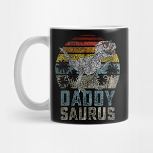 Daddysaurus T Rex Dinosaur Daddy Saurus Family Matching Mug